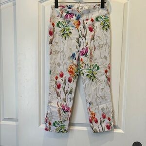 LG Lena Gabrielle Women’s Floral Print Pants - Multicolor,l